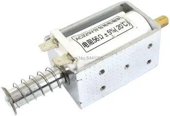 

VS1 DC12V 24V 110V AC 220V 3A 3Kg Open Frame Push Pull Solenoid Electromagnet Actuator