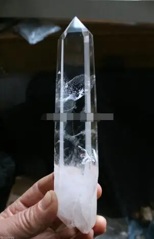 Большой прозрачный Lemurian Seed кварц натуральный точечный кластер Кристалл грубая