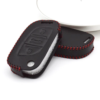 

KUKAKEY Car Smart Key Case Cover For Citroen Jumpy C1 C4 Cactus C5 Xsara C3 Picasso C8 c4L Berlingo Ds5 Ds3 Saxo Key Ring Shell