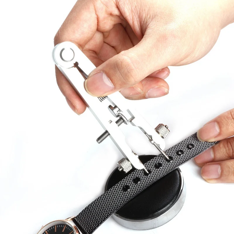 Часы-браслет пружинистый стержень Стандартный плоскогубцы Набор для удаления гелевого сплав Сталь ремешки для часов ремонт инструмент