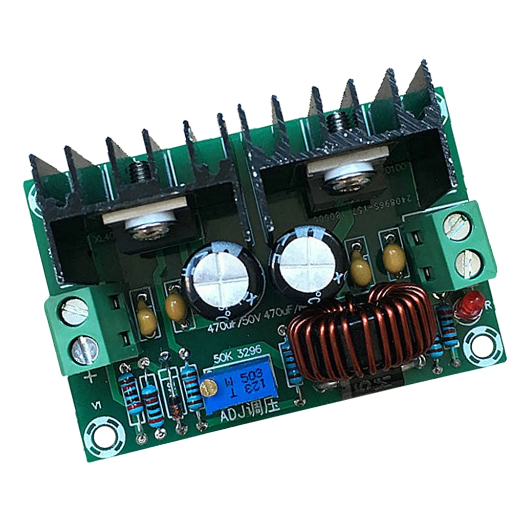 DC-DC Buck Converter, DC 4V-40V to DC 1.25V-36V Step Down Power Supply Module, High Efficiency Voltage Regulator