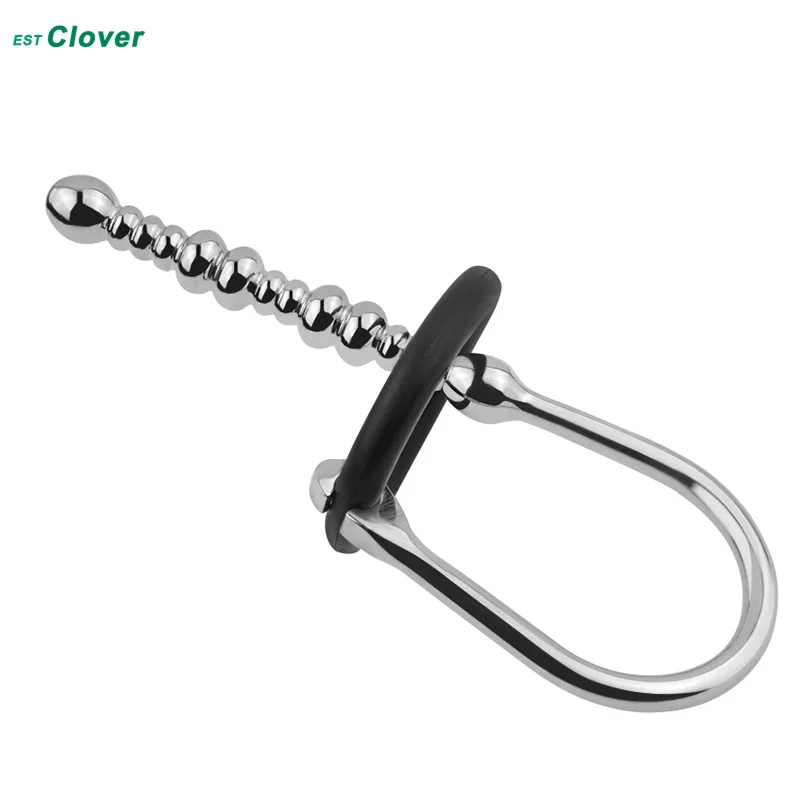 Top 304 Steel Penis Plug Urethral Dilatator Special Toys Urethral Sound 60mm F153