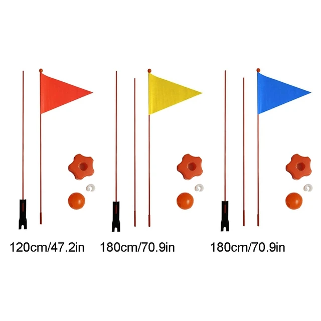 Children Bicycle Flag Safety  bicycle pennant Flag For Boys And Girls Cycling 23GD 2