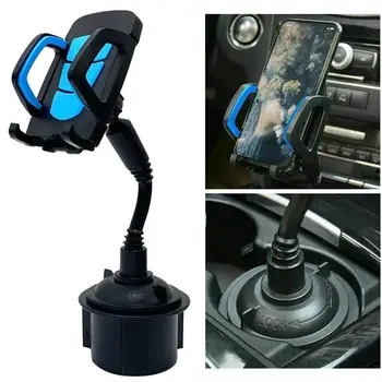 

1pcs Universal Car Phones Mount Navigation Bracket Degree Adjustable GPS Car 360 Bracket Water Rotation Holder Cup Phones T4O5