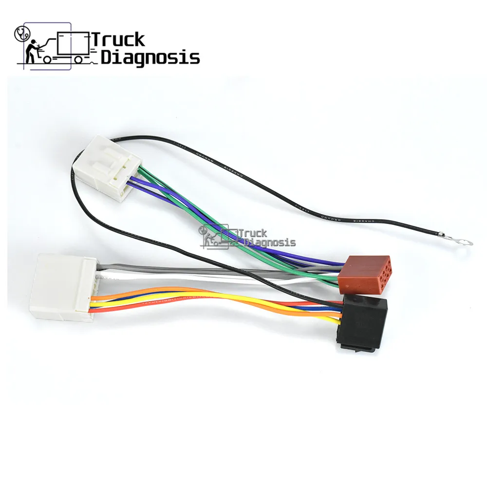 

ISO Radio Adapter for MAZDA 1987-2001 (select models) Wiring Harness Connector Lead Loom Cable Plug