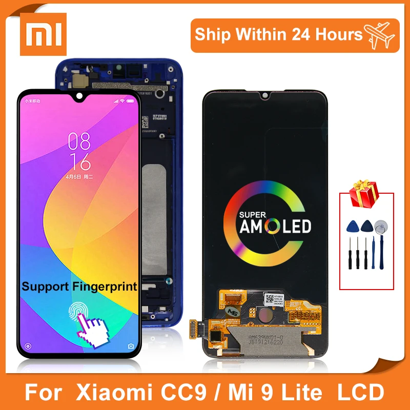 Super Amoled For Xiaomi Mi CC9 LCD Display MI 9