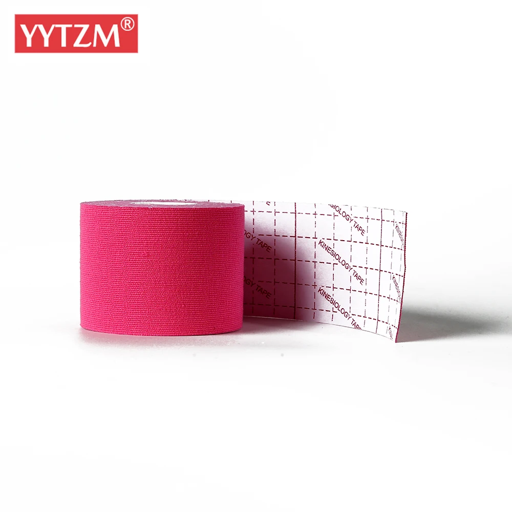 Kinesiology Tape Muscle Bandage 15 Colour Sports Cotton Elastic Adhesive Strain Injury High Speed Knee Running Pain Relief Gym