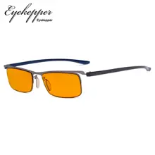 DS12625 Eyekepper, синий светильник, блокирующие компьютерные очки с оранжевым фильтром, линзы для сна, полуобода, очки для чтения для женщин и мужчин