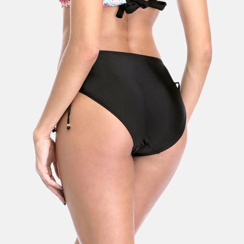 Женские плавки бикини с завязками на боку, сексуальные плавки, плавки для плавания