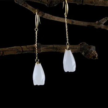 

The character of Silver City fashion lady handmade 18 gold earrings