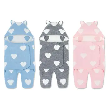 

Cartoon Baby Kids Wrap Blanket Newborn Boys Girls Swaddle Split-leg Sleeping Bag