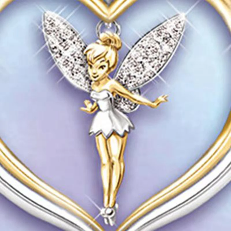 Yoziron-New-Arrival-Flower-Fairy-Elf-Necklace-For-Women-Female-Heart-Shaped-Cute-Pendant-Necklace-Jewelry (2)