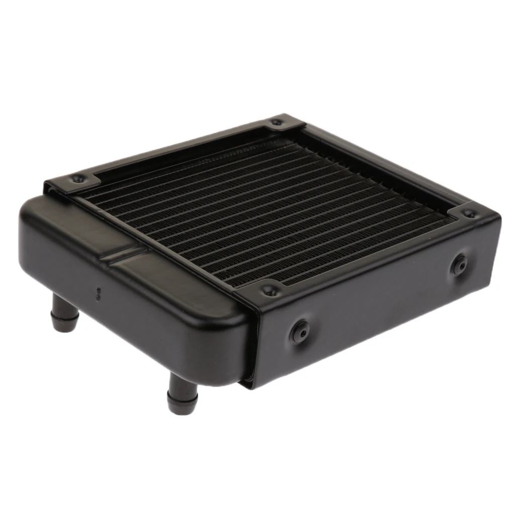 120mm Water Cooling Row Heat Exchanger Radiator for Computer chassis 18Pipes