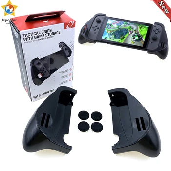 

For Nintend Switch Upgrad Tactical Dockable Trigger Hand Grip Case for Nintend Switch JoyCon Shell Game Storage Enhanced Trigger