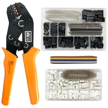 

DuPont Connector Crimping Tool SN-2 Pliers Set XH2.54 SM Plug Spring Clamp For JST ZH1.5 2.0PH 2.5XH EH SM Boxed Kit