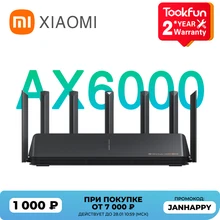New 2021 Xiaomi AX6000 AIoT Router 6000Mbs WiFi6 VPN 512MB Qualcomm CPU Mesh Repeater External Signal Network Amplifier Mi Home