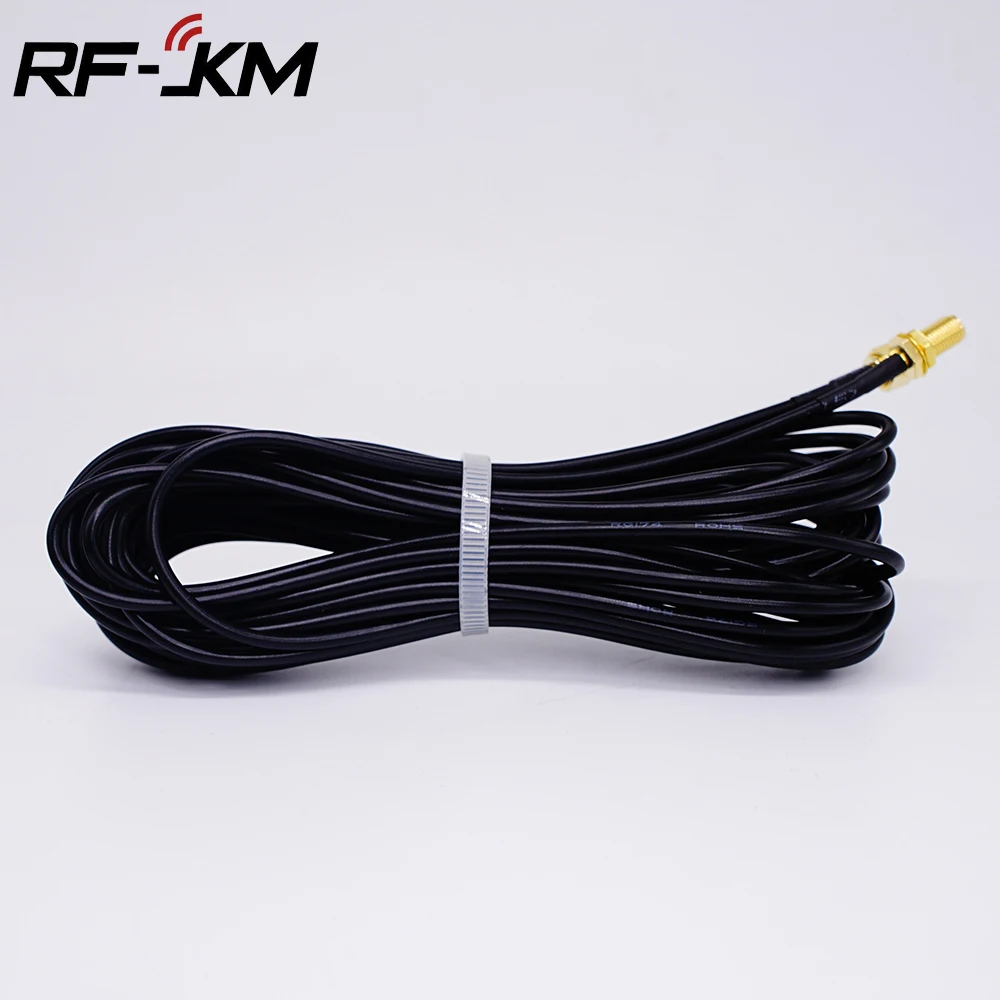 RP SMA Male to RP SMA Female connector RF 2.4G WIFI RG174 cable