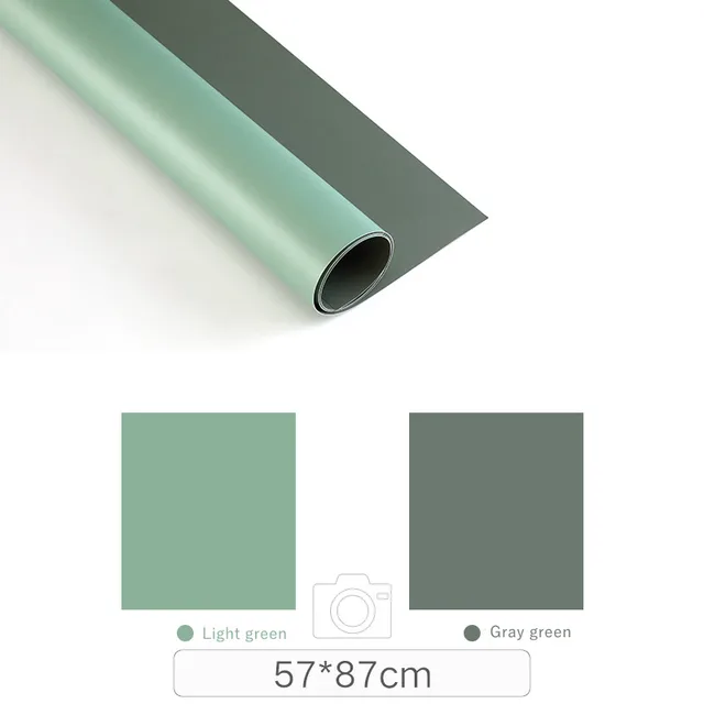 Photography Backdrops Photo Wallpaper 57*87cm 2sides Solid Color Background Paper Props For Photo Studio Shoot Product Cosmetics Background 03