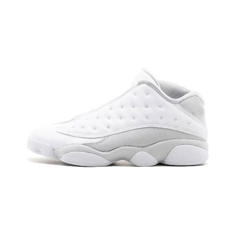19 Jordan Ретро 13 XIII баскетбольные кроссовки мужские кроссовки Bred Olive он получил игры серый носок Открытый Спортивная обувь - Цвет: 19