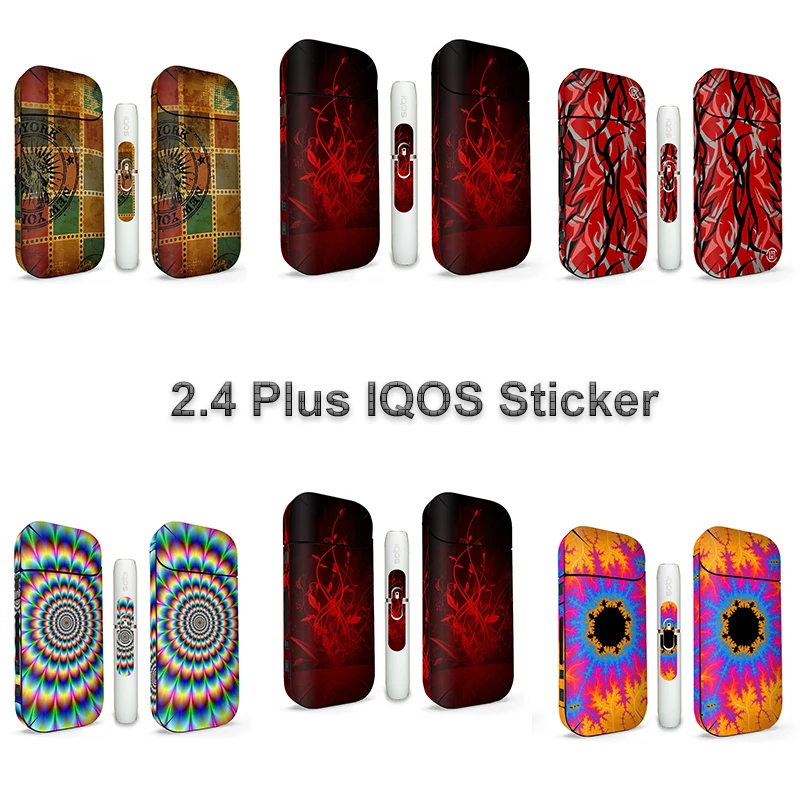 

Stickers For IQOS 2.4 Plus For iqos case 11 pattern 3M PVC Decorative stickers