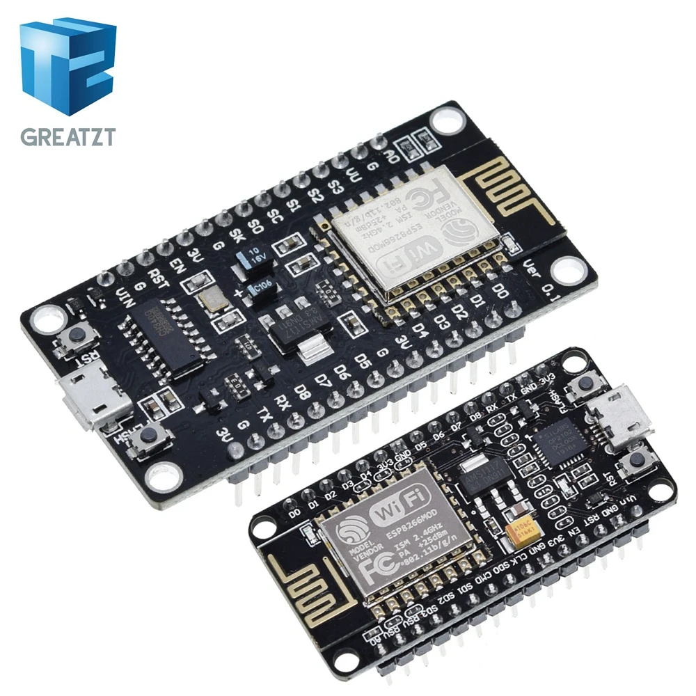 Новый беспроводной модуль CH340 CH340G / CP2102 NodeMcu V3 V2 4M Lua WIFI интернет вещей макетная