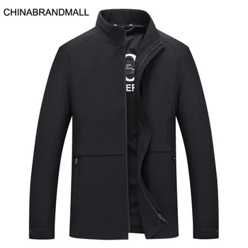 

Autumn Men Plus Fat Plus Size Coat Male Fat Man Li Collar Business Leisure Jacket