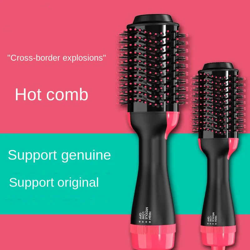 

One Step Hair Dryer Brush And Volumizer Blow Straightener And Curler Salon 2 In 1 Roller Electric Hot Air Curling Iron