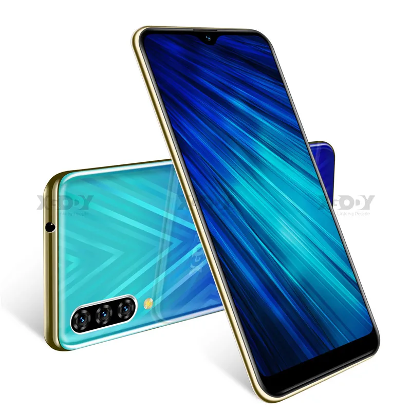 XGODY 3G Waterdrop Smartphone 6.26 Full Screen Face Unlock Mobile Phone Android 9.0 2GB 16GB MTK658