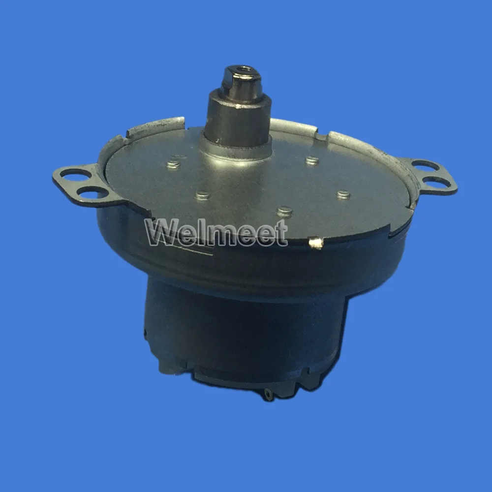DC5V 6V 12V 24V JS-50T металлическая коробка передач скорость мотор-редуктор двойной плоский нарезающий короткий вал