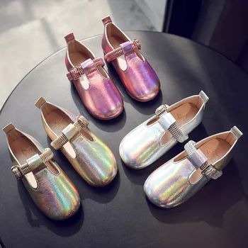 

2020 summer girls casual shoes Reflective colourful Children sandals Princess shoes Kids shoes Party shoes