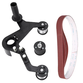 

Angle Grinder Bracket Professional Belt Sander Attachment Tool Adapter Bearing Polishing Sanding Support Pipe Tube Accessories