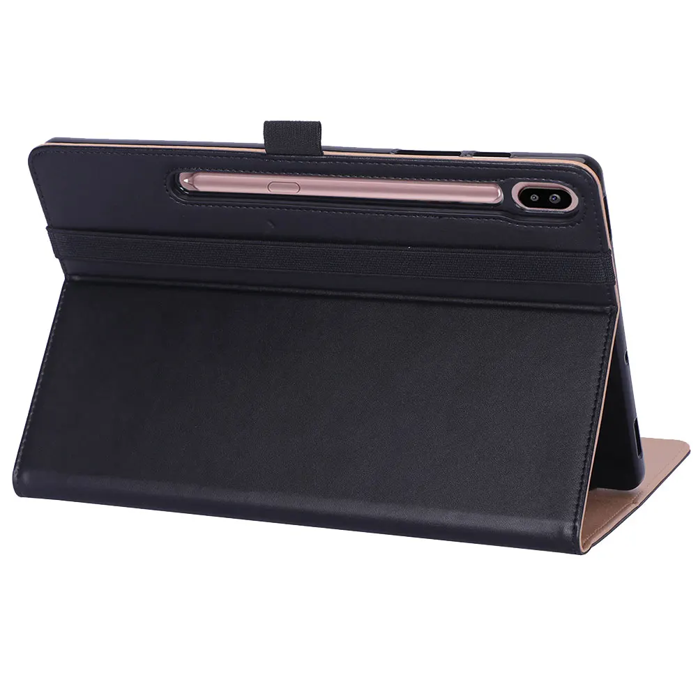 Деловой умный чехол для samsung Galaxy Tab S6, 10,5 дюймов, SM-T860, SM-T865, чехол из искусственной кожи с откидной крышкой и подставкой