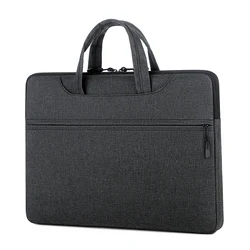 Waterproof Oxford Laptop Bag 14 15.6 Inch Computer Bag Simple Business Briefcase Portable Bag for Men Women University Students