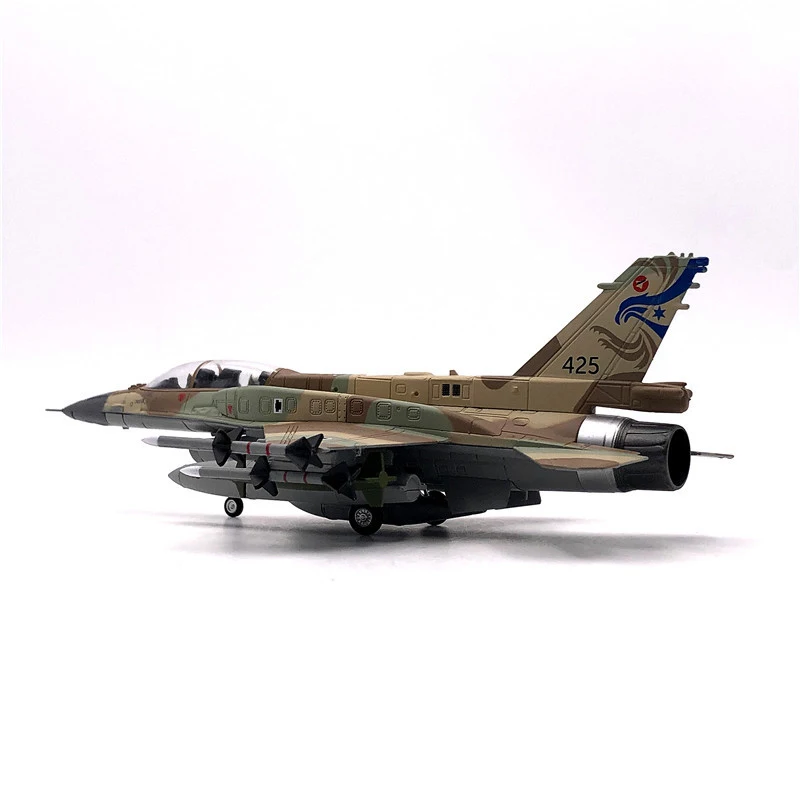 Джейсон пачка Diecast металлические 1:72 ВВС Израиля f 16i гроза Военный Истребитель