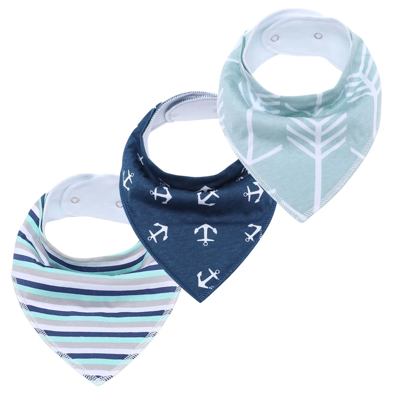 baby accessories box 3pcs/lot Baby Bibs Bandana Set Newborn Baby Boys Girls Bibs Baby Towel Bandanas Soft 100%Cotton Scarf Infant Kids Scarf Gift Children's Finger Toothbrush