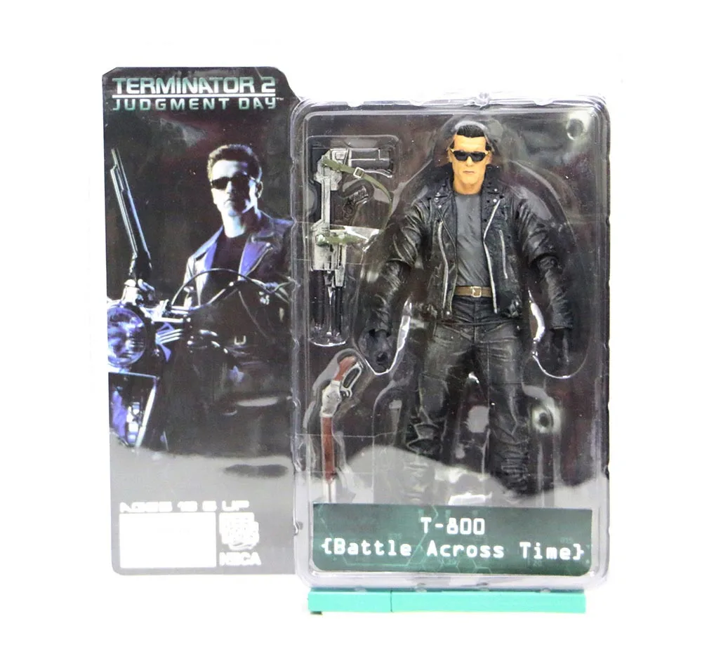 7 типов 18 см NECA The Terminator 2 фигурка T-800 T-1000 ПВХ фигурка Коллекционная модель игрушки куклы подарок - Цвет: E in Retail Box