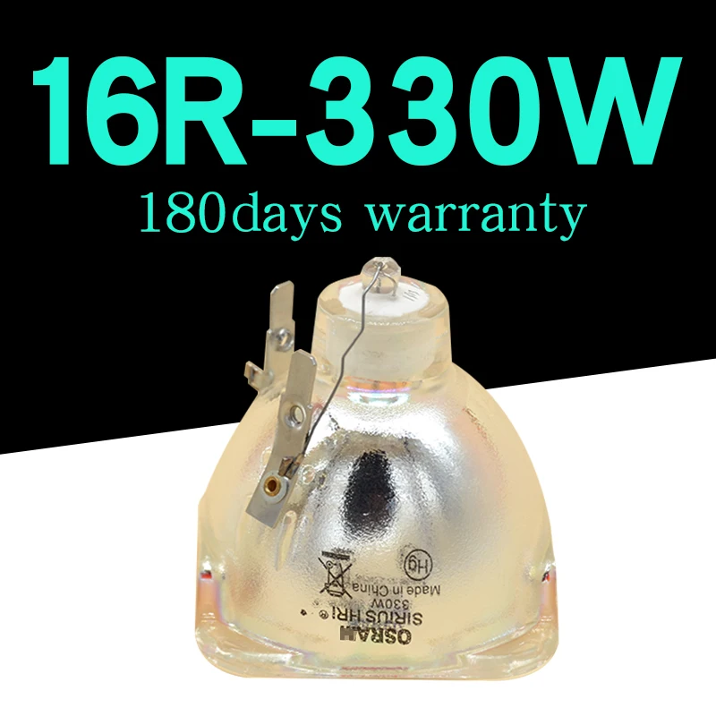 

Stage lighting 16R Lamp SIRIUS HRI 330W compatible Replacement Stage Moving Head Replacement Beam Lamp caliber 56*56mm