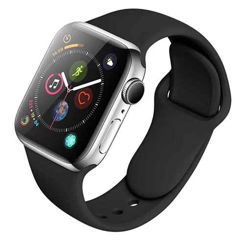 color 13 Силиконовый ремешок для Apple Watch 38 мм 42 мм спортивный браслет резиновый ремешок для часов Iwatch 5 4 44 мм 40 мм для Apple Watch 3 2 1 ремешок - Цвет ремешка: color 13