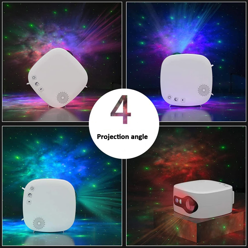 Galaxy Projector Laser Proyector led Projector Colorful Starlight projetor Night Light Music Bluetooth Children Bedroom