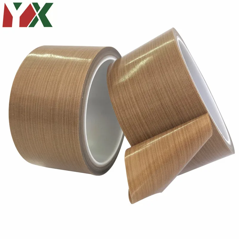 YX 10M/Roll Sealing Tape Resistant High Temperature Adhesive Cloth Insulation 300 Degree Vacuum Sealing Machine Tape