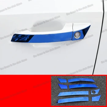 

Lsrtw2017 for Changan Cs55 Plus Car Door Handle Trims Interior Accessories Chrome Stainless Steel 2020 2021 Auto