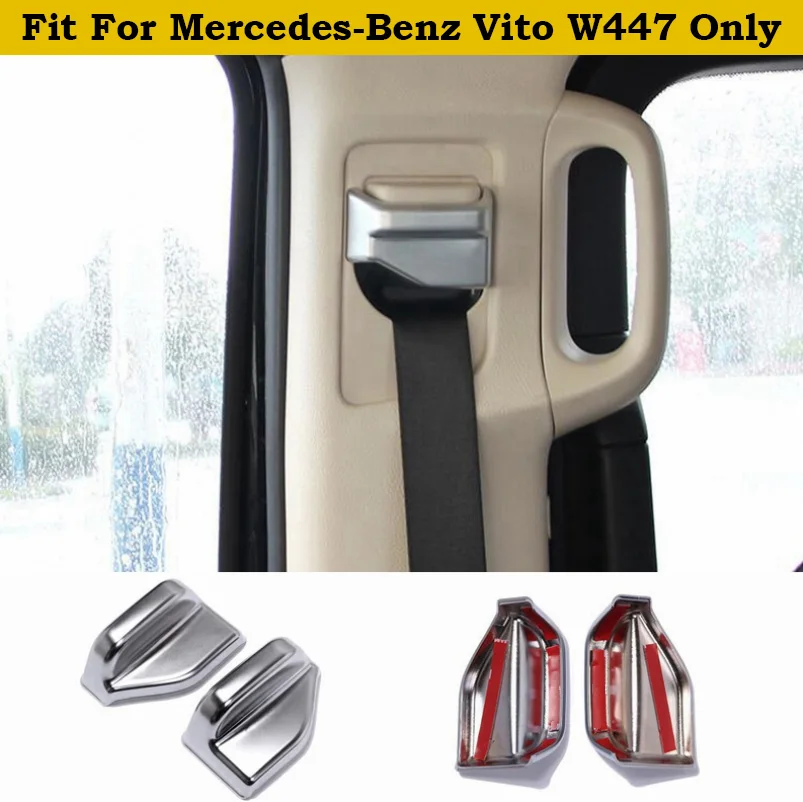 2 шт. для Mercedes Benz Vito W447 2014 2015 2016 2017 2018 ABS Авто аксессуары безопасности ремня пряжки