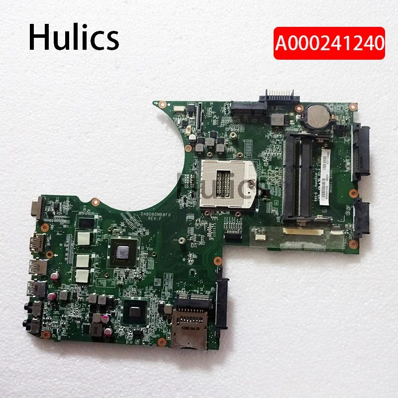 Оригинальная материнская плата Hulics A000241240 DABDBDMB8F0 для ноутбука Toshiba Satellite P70 P75 |