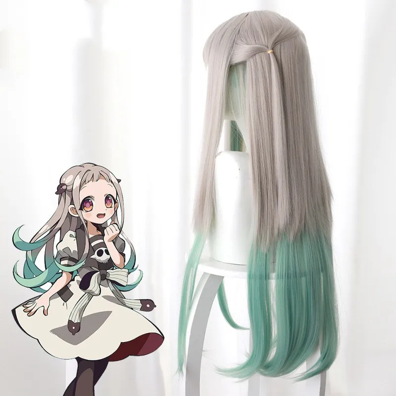Длинный парик для косплея из аниме рассекающий демонов термостойкий волосяной