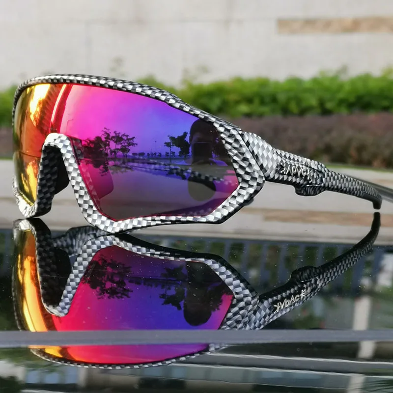 Поляризованные спортивные очки для горного велосипеда с 5 линзами,, мужские и женские очки для велоспорта, велосипедные солнцезащитные очки, очки для близорукости, очки для верховой езды