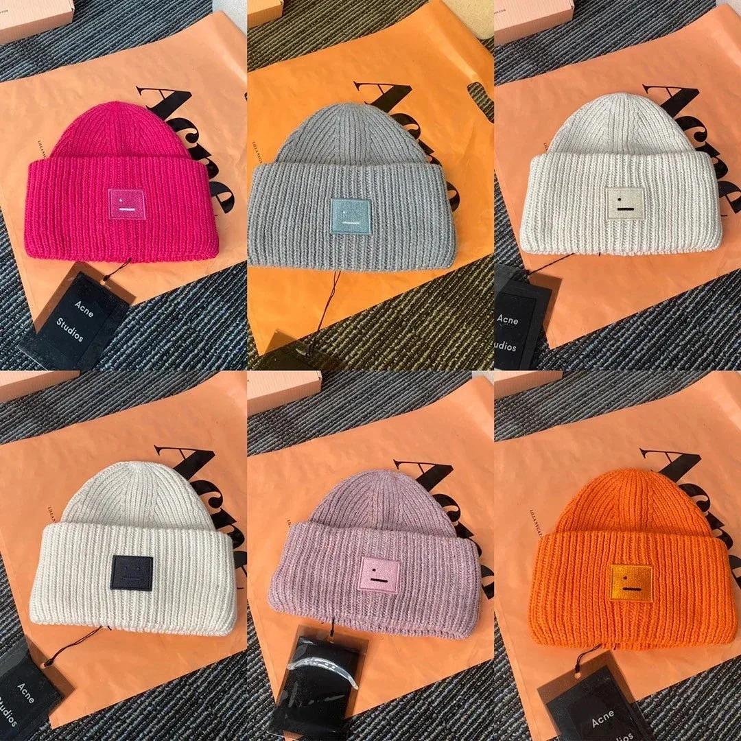 2021 New Acne Studios Smile Beanie 