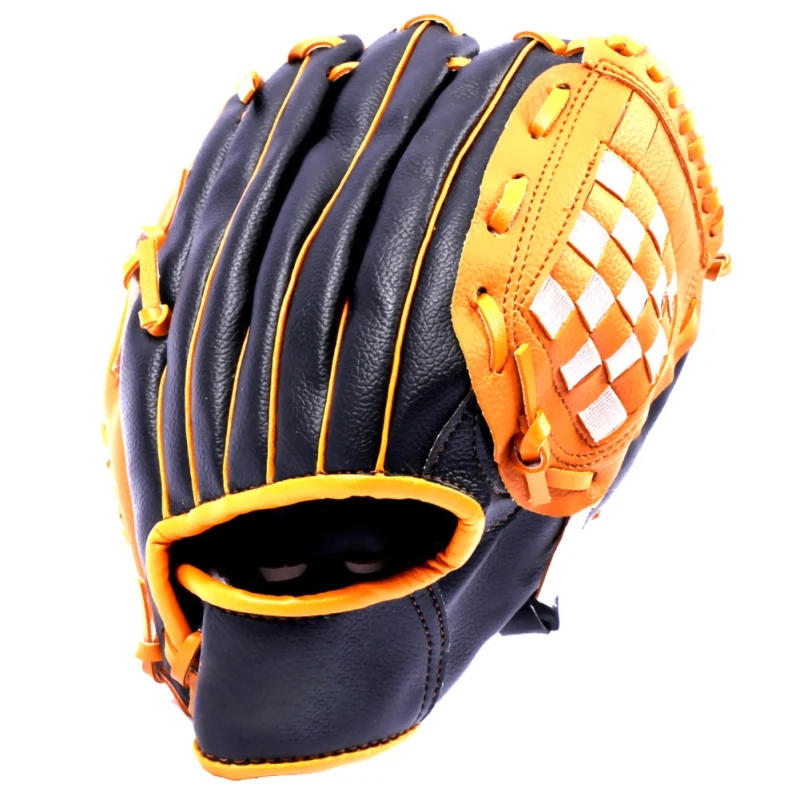 

Kids Youth Outdoor Training Baseball Glove Flexible Soft Cushioned Adjustable Catcher Comfortable Softball Game Mitts