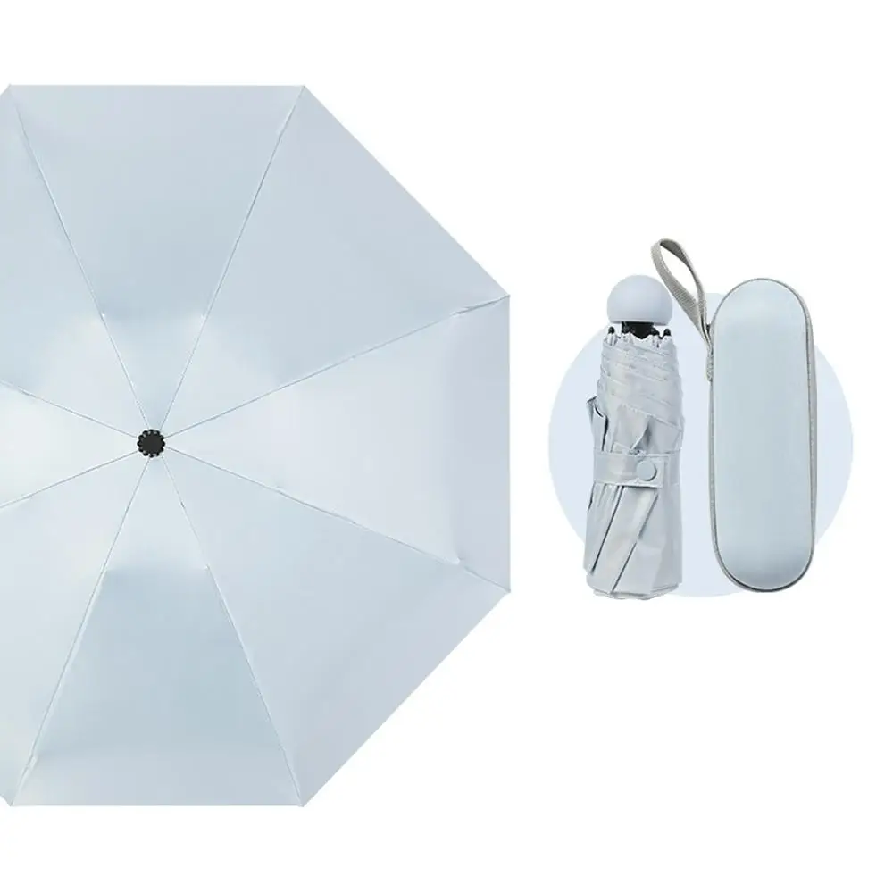 270 г Маленький модный складной зонт дождь для женщин подарок для мужчин Мини карманный зонтик для девочек анти-УФ водонепроницаемый портативный зонты для путешествий - Цвет: D