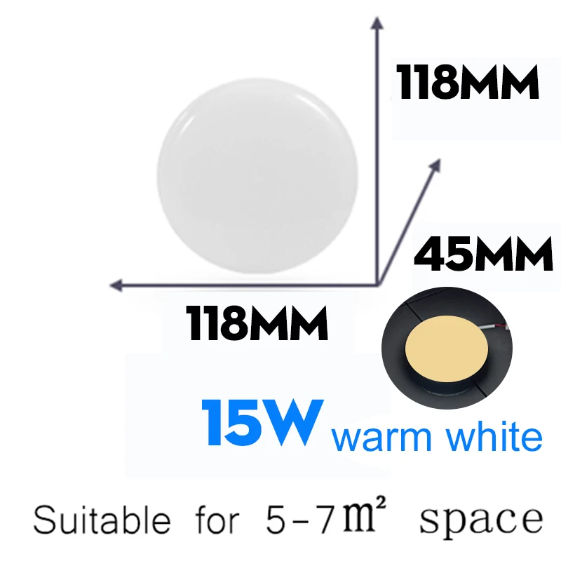 Modern Led Ceiling Lamps Surface Mounted Led Ceiling Lights luminaire for Living Room Bed Room Hall  Ultra Thin Ceiling Lighting ceiling rose light fitting Ceiling Lights