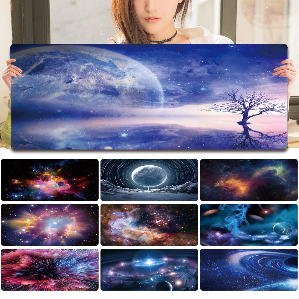

Waterproof Large Portable Mouse Pad Space Series Gaming Mouse Pad Leather PC Computer Gamer Mousepad Office Computer Mouse Pad